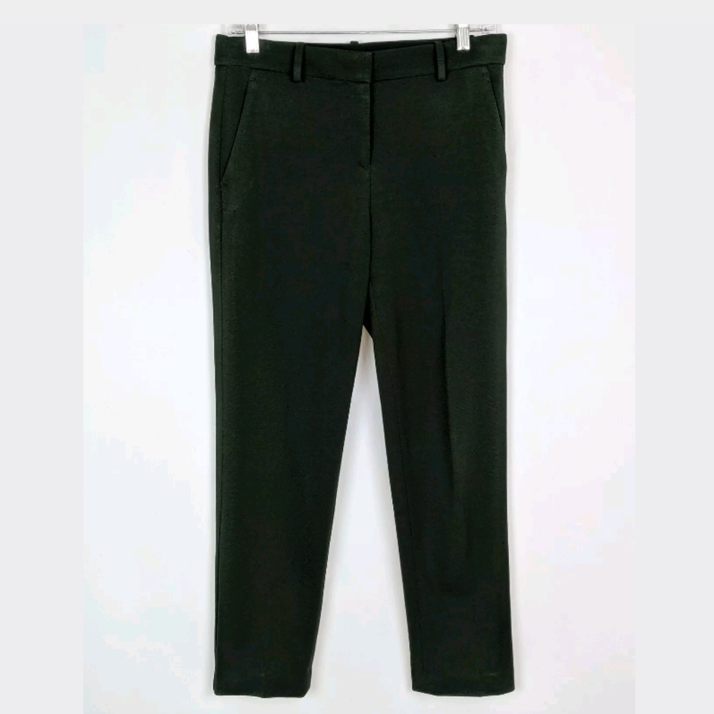 Theory Dark Green Ankle Pants - Picture 5 of 8
